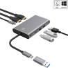 Comsol USB to Dual HDMI Universal Multiport Adapter 1080p