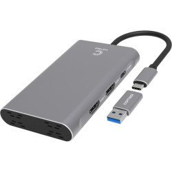 Comsol USB to Dual HDMI Universal Multiport Adapter 1080p