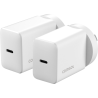 Comsol 20W USB-C Charger Twin Pack