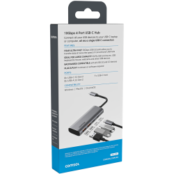 Comsol USB-C 4 Port Hub 10Gbps