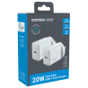 Comsol 20W USB-C Charger Twin Pack