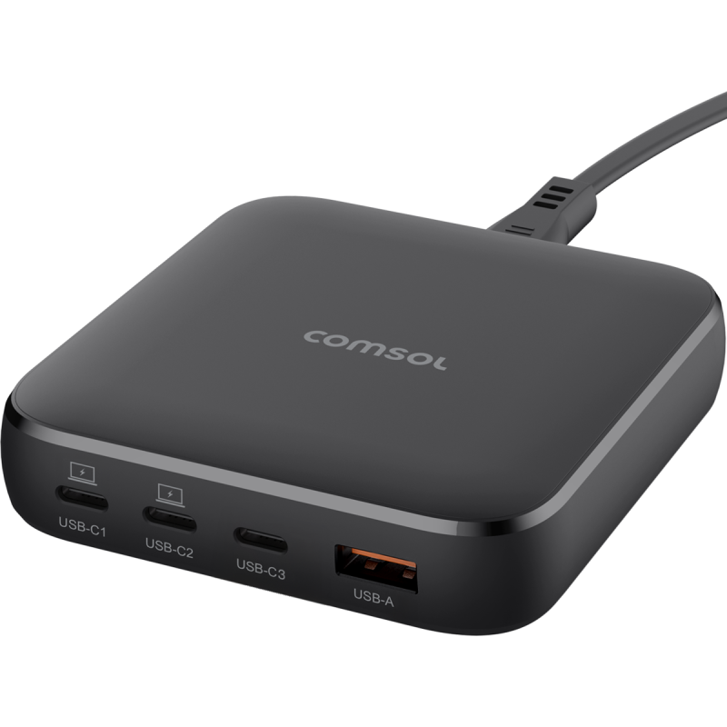 Comsol 100W 4 Port USB Desktop Charger