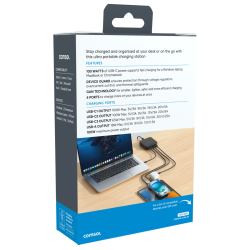 Comsol 100W 4 Port USB Desktop Charger