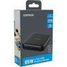 Comsol 65W 4 Port USB Desktop Charger