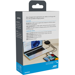 Comsol 65W 4 Port USB Desktop Charger