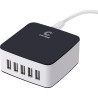 Comsol 5 Port USB Desktop Charger 8A (40W) - Black
