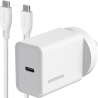Comsol 20W USB-C Wall Charger + 1.5m USB-C to C Cable
