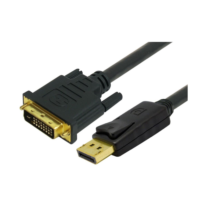 3mtr DisplayPort Male to Single Link DVI-D Male Cable