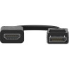 20cm DisplayPort Male to HDMI Female Adapter 4K2K