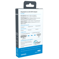 Comsol DisplayPort to HDMI 8K @60Hz Adapter