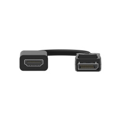 20cm DisplayPort Male to HDMI Female Adapter