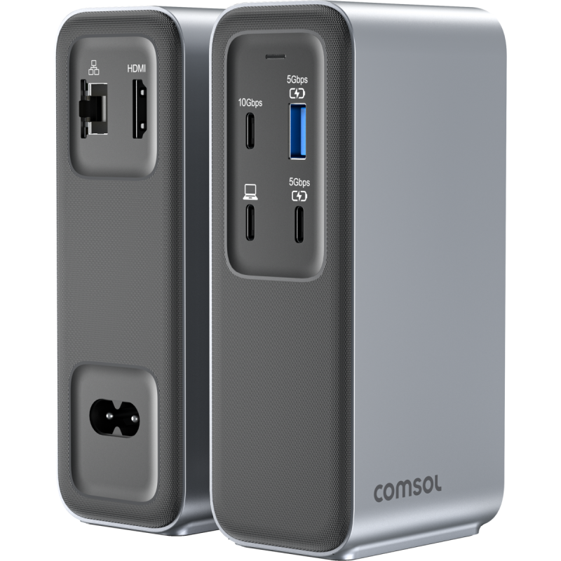Comsol USB-C 4K HDMI Power Docking Station 100W