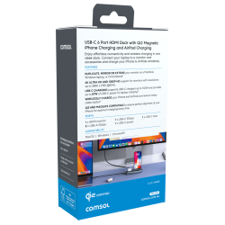 Comsol USB-C 4K HDMI Qi2 Docking Station
