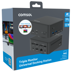 Comsol Universal Triple 4K Docking Station