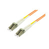 5mtr LC-LC Multi-Mode Duplex Fibre Patch Cable LSZH 62.5/125 OM1