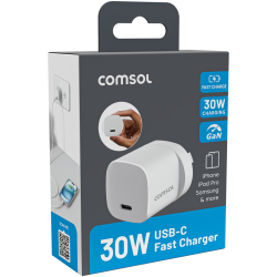 Comsol 30W GaN USB-C Wall Charger