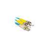 3mtr LC-ST Multi-Mode Duplex Fibre Patch Cable LSZH 50/125 OM4