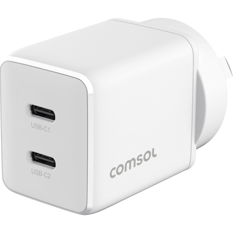 Comsol 35W 2 Port USB-C GaN Fast Charger