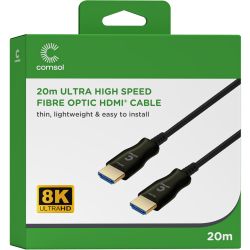 20mtr Active Optical Fibre High Speed HDMI Cable with Ethernet 8K @60Hz