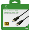 20mtr Active Optical Fibre High Speed HDMI Cable with Ethernet 8K @60Hz