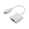 HDMI Male to VGA Female + 3.5mm Audio Adapter - Full HD 1920 x 1080