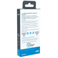 Comsol 1m Ultra Soft HDMI Cable Silicone + Fabric