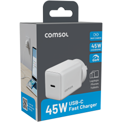 Comsol 45W USB-C GaN Fast Charger