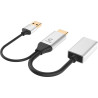 HDMI Male to DisplayPort Female Adapter 4K60Hz