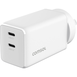 Comsol 60W 2 Port USB-C GaN...