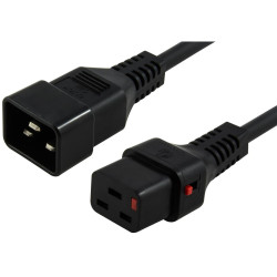 1m IEC LOCK Power Cable...