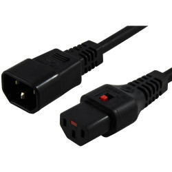 1m IEC LOCK Power Cable...