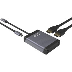 Klik Universal USB-C DisplayLink Dual HDMI Display Adapter