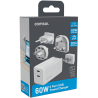 Comsol 60W 2 Port USB-C GaN Travel Fast Charger