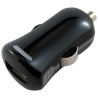 Micro USB Car Charger Single Port 2.1A - Black