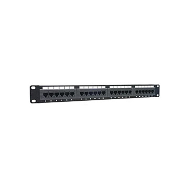 24 Port Cat 6 Patch Panel 1RU