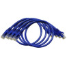 5mtr RJ45 Cat 5e Patch Cable - Blue 12 Multi-Pack