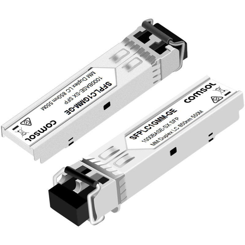 Generic Gigabit Fibre 1000BASE-SX SFP Transceiver Module - Multi-Mode Duplex LC 850nm to 550mtr