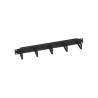 1RU Horizontal Cable Manager with 5 Rings to suit any Standard 19 inch Rack