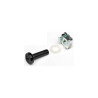 Mounting hardware PK 50 x M6 cage nuts, screws & washers