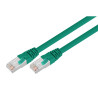 50cm 40GbE Cat 8 S/FTP Shielded Patch Cable LSZH - Green