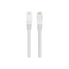 50cm 40GbE Cat 8 S/FTP Shielded Patch Cable LSZH - White